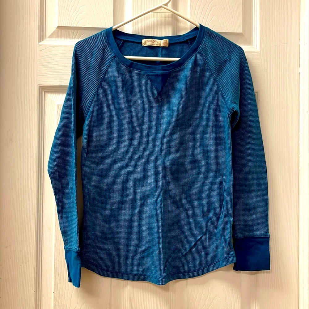 Thermal long sleeve top